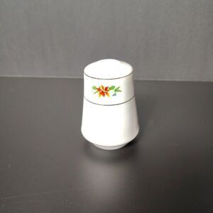 Royal Norfolk Poinsettia Salt Shaker Only Needs New Cork